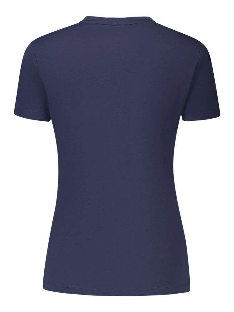 Blue Organic Cotton Women T-Shirt alternative
