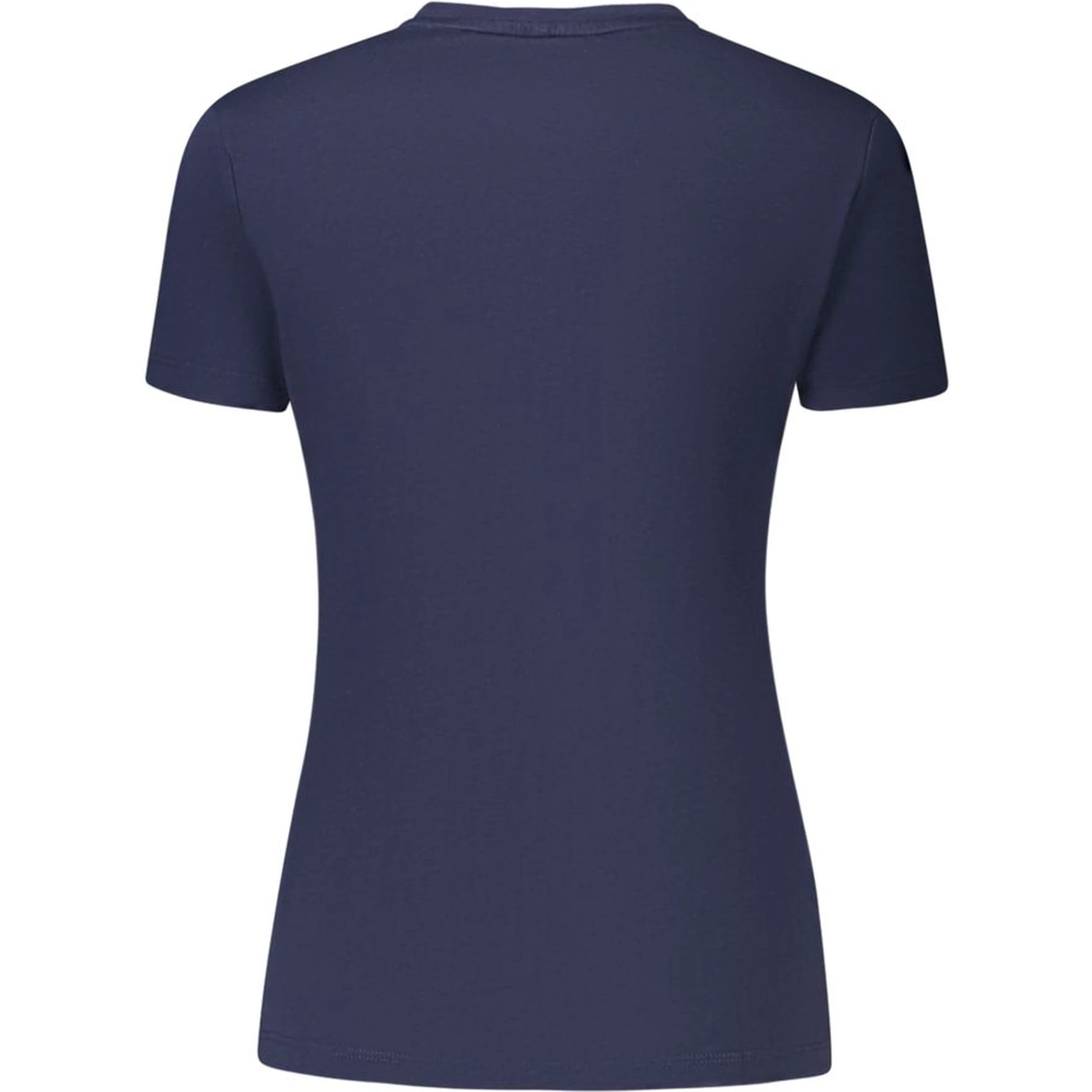 Blue Organic Cotton Women T-Shirt