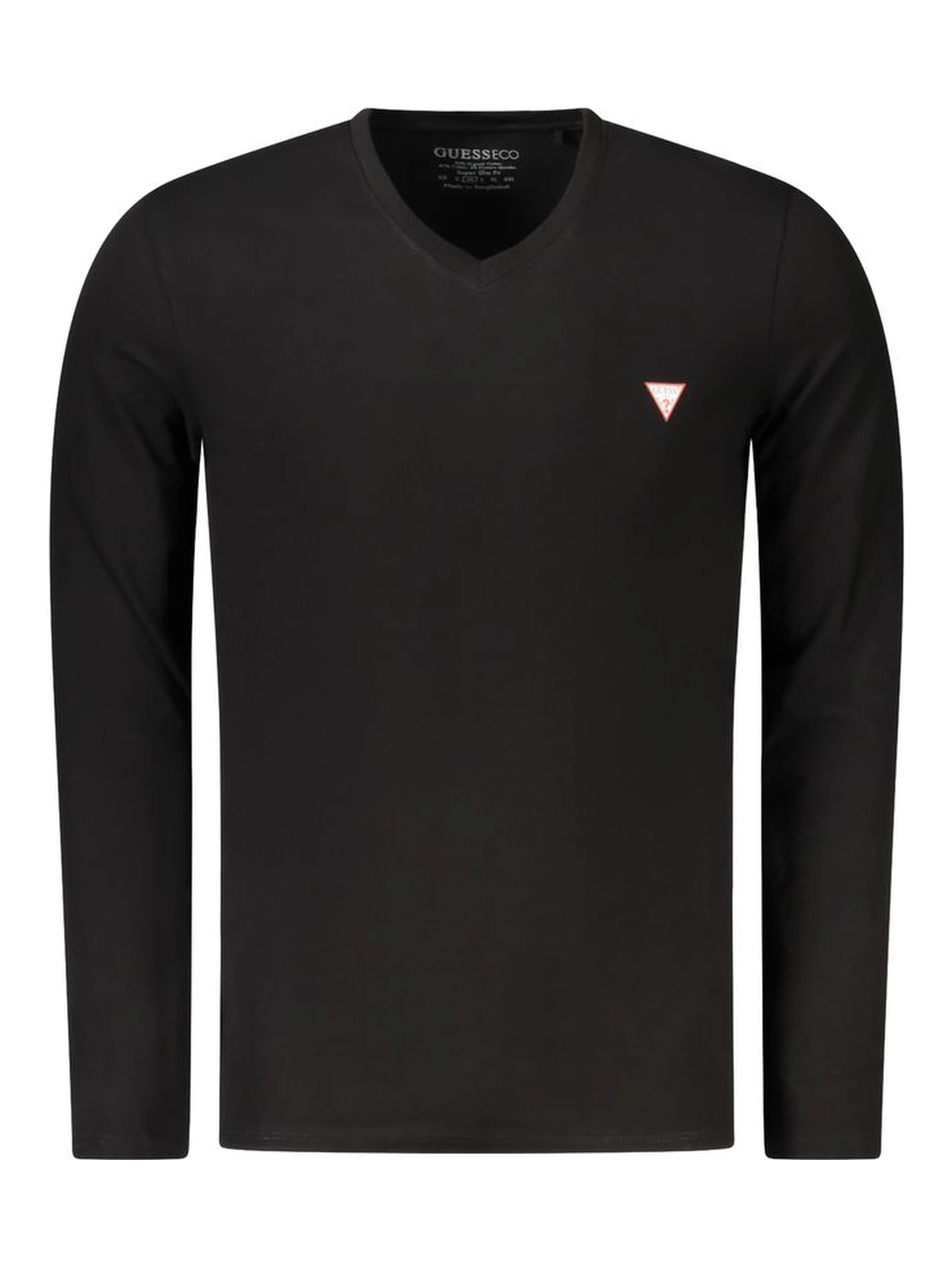 Black Cotton Men T-Shirt