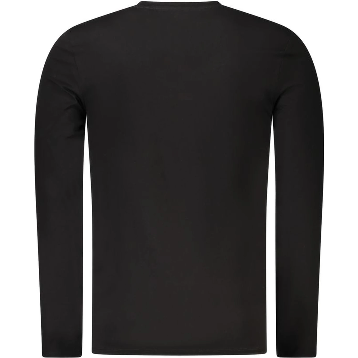 Black Cotton Men T-Shirt