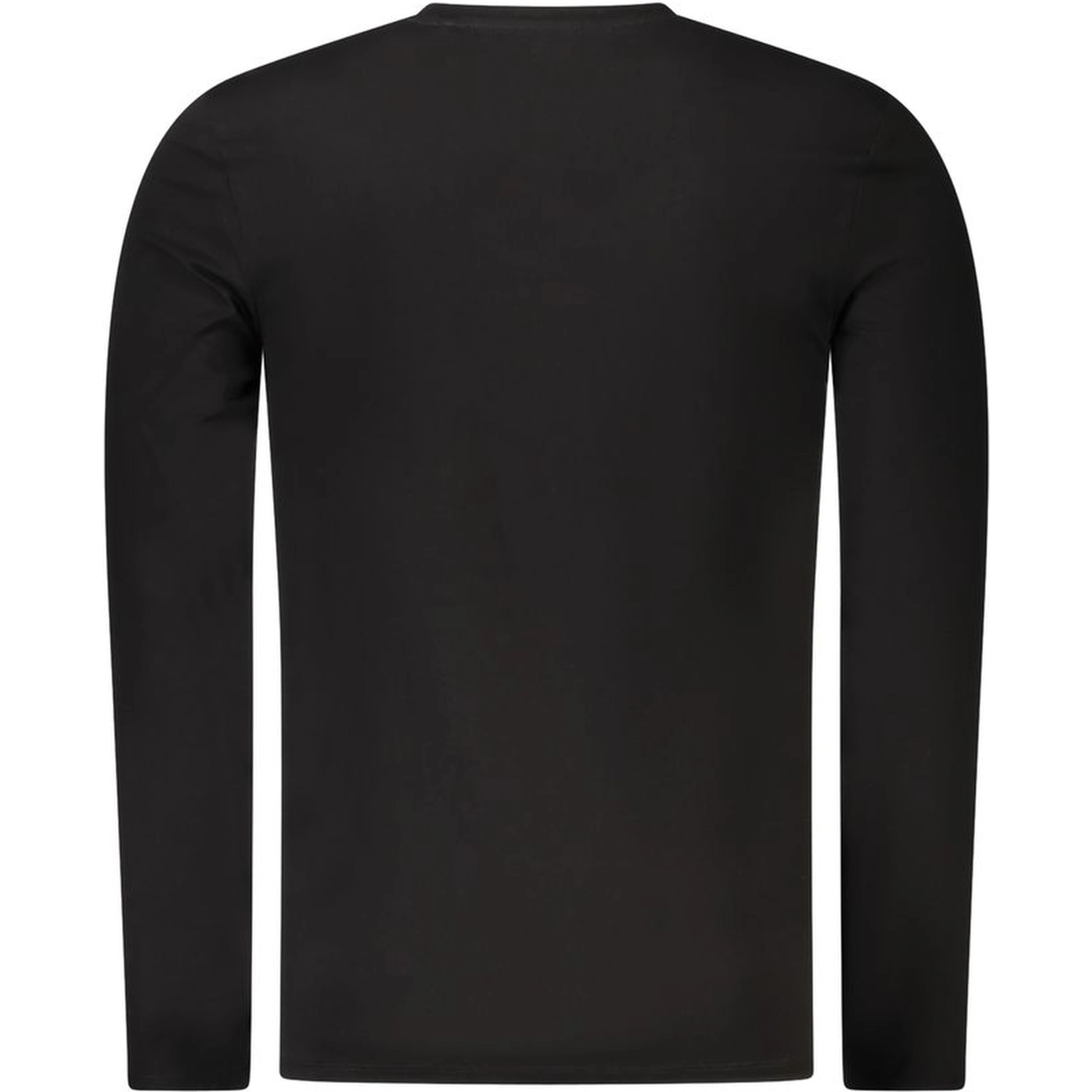 Black Cotton Men T-Shirt
