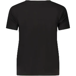 Black Organic Cotton Women T-Shirt