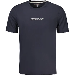 Blu Organic Cotton Men T-Shirt