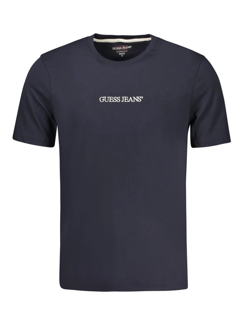 Blu Organic Cotton Men T-Shirt