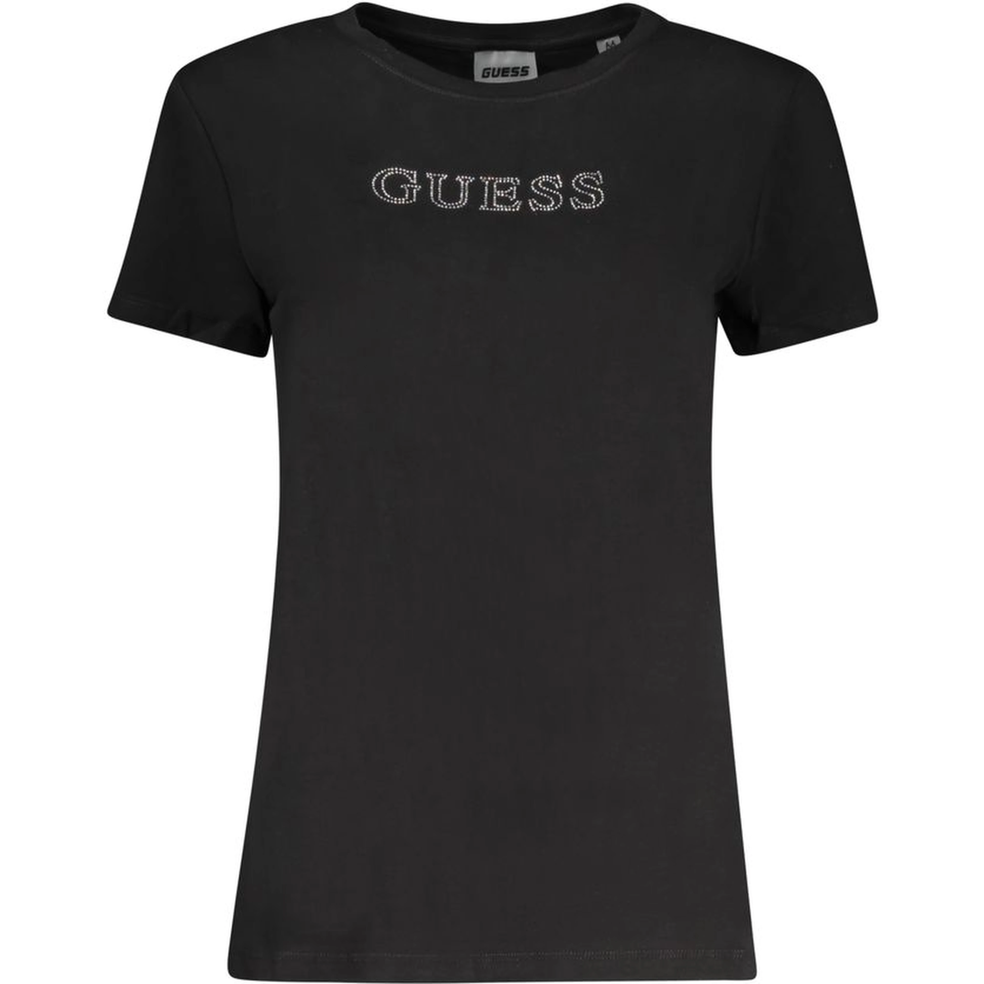 Black Cotton Women T-Shirt