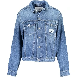 Azzurro Cotton Women Jacket