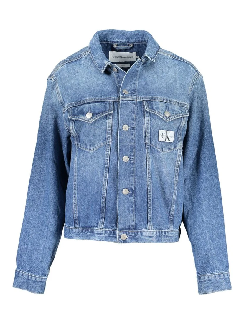 Azzurro Cotton Women Jacket