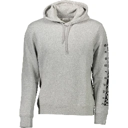 Gray Cotton Men Sweater