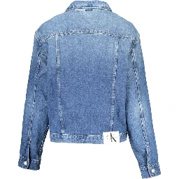 Azzurro Cotton Women Jacket