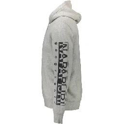 Gray Cotton Men Sweater