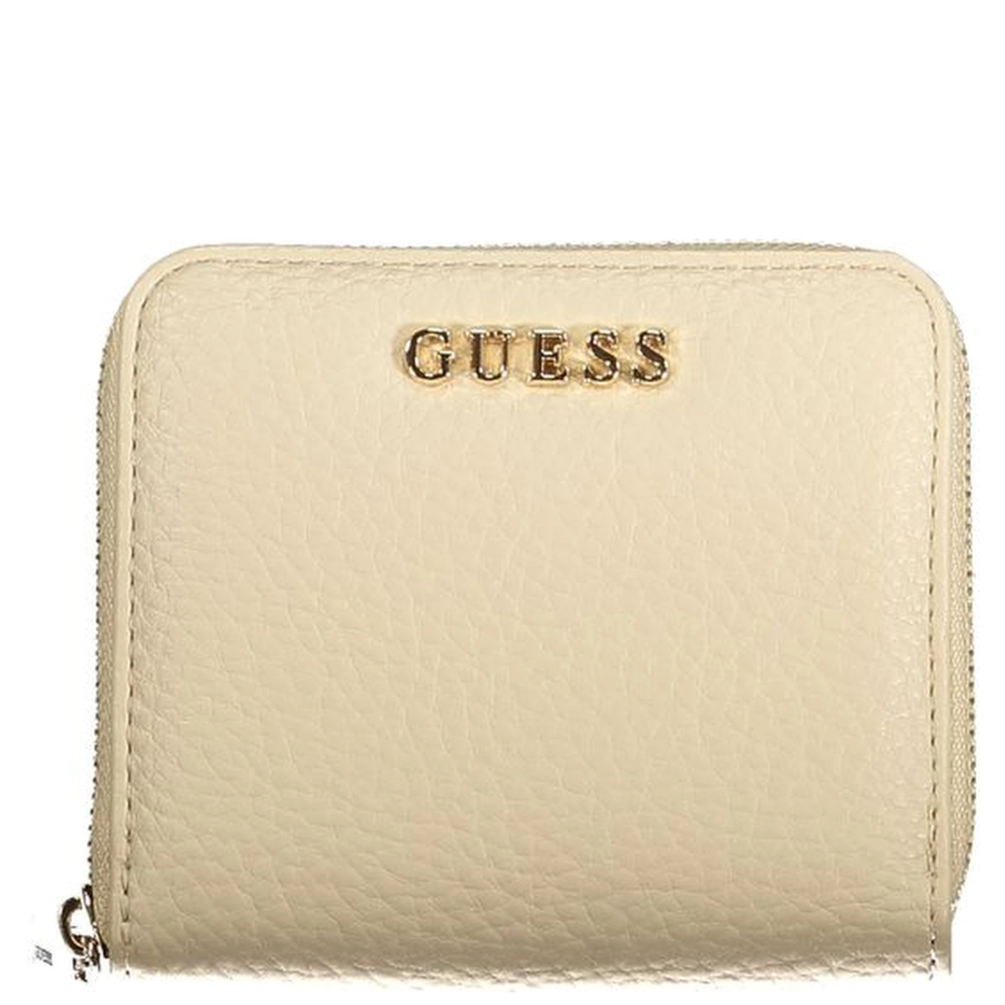Beige Polyurethane Women Wallet