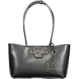 Nero Poliuretano Woman Handbag