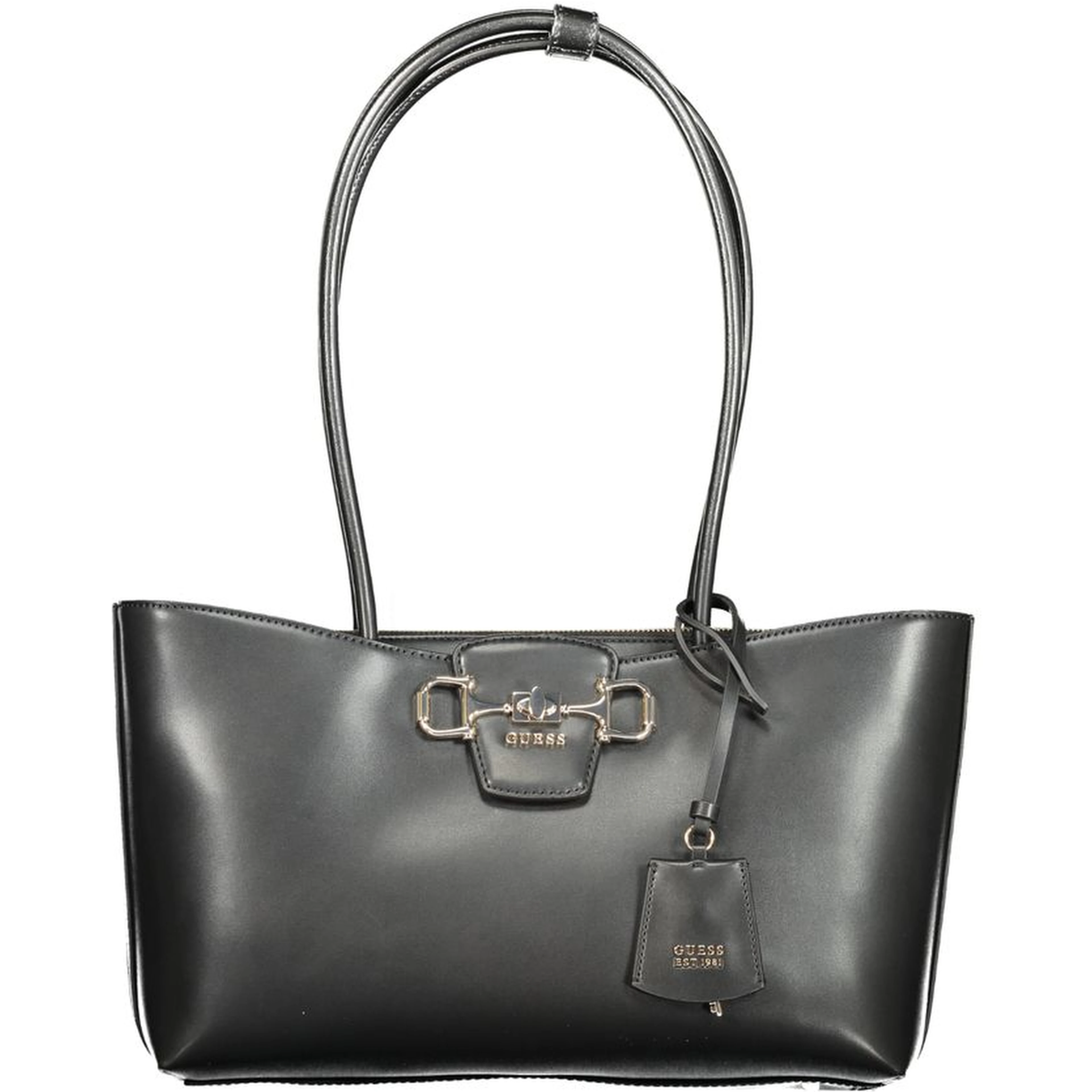 Nero Poliuretano Woman Handbag