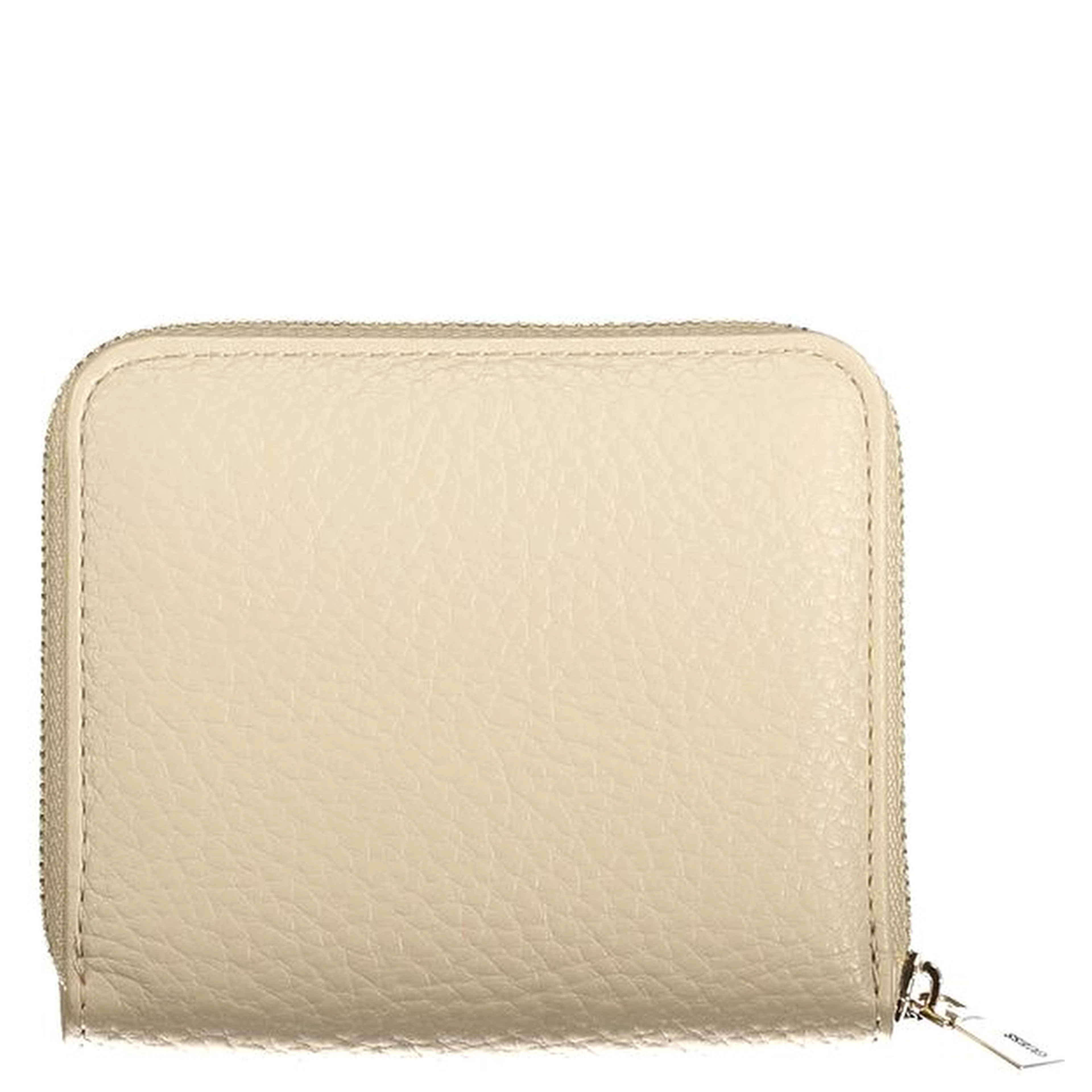 Beige Polyurethane Women Wallet