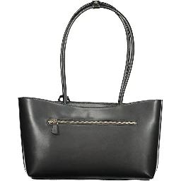 Nero Poliuretano Woman Handbag