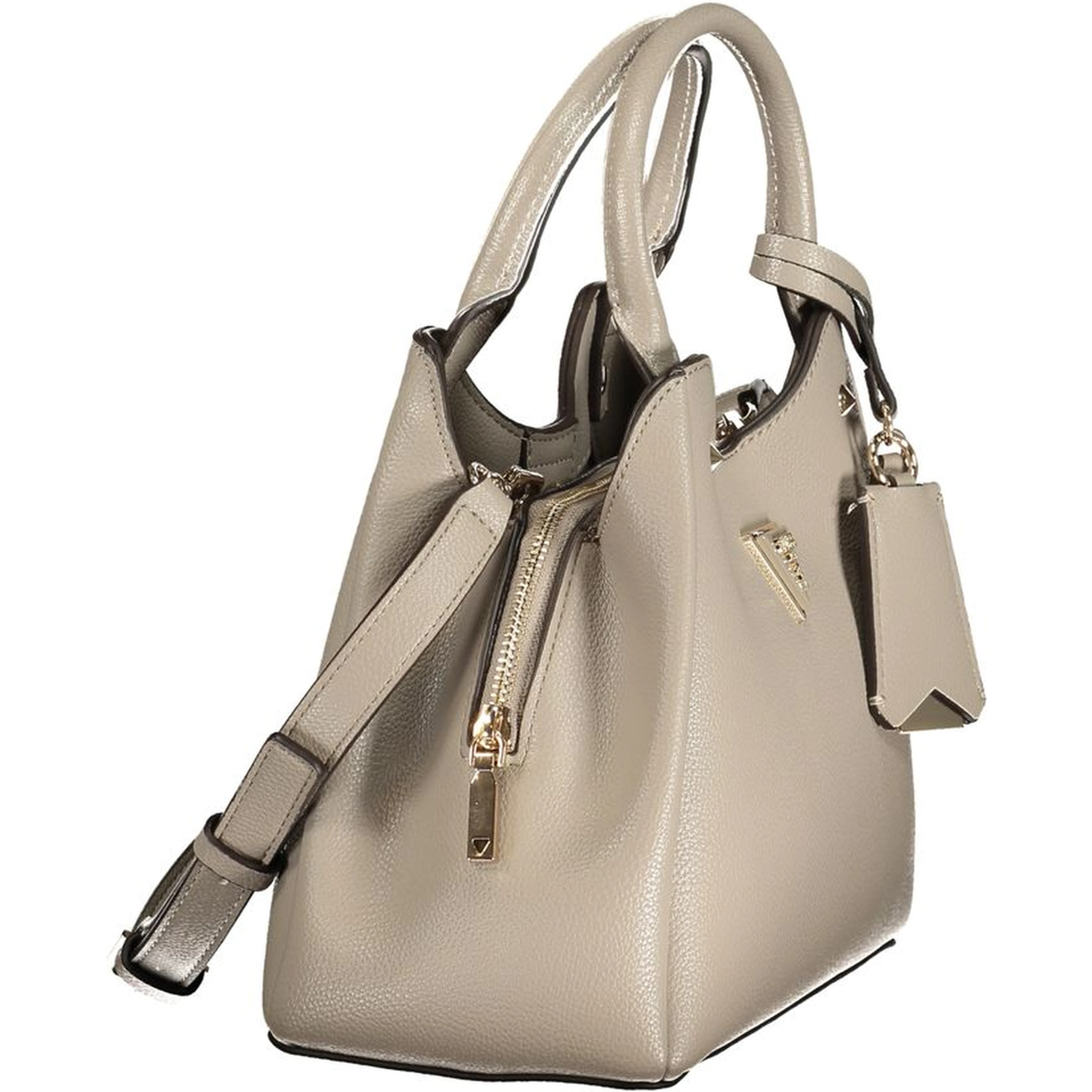 Grigio Poliuretano Women Handbag