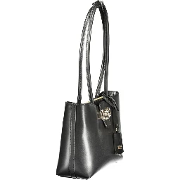 Nero Poliuretano Woman Handbag