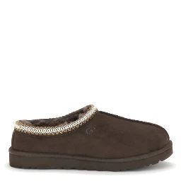 Brown Leather Mules