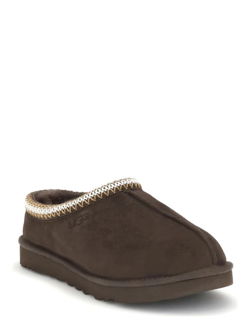 Brown Leather Mules