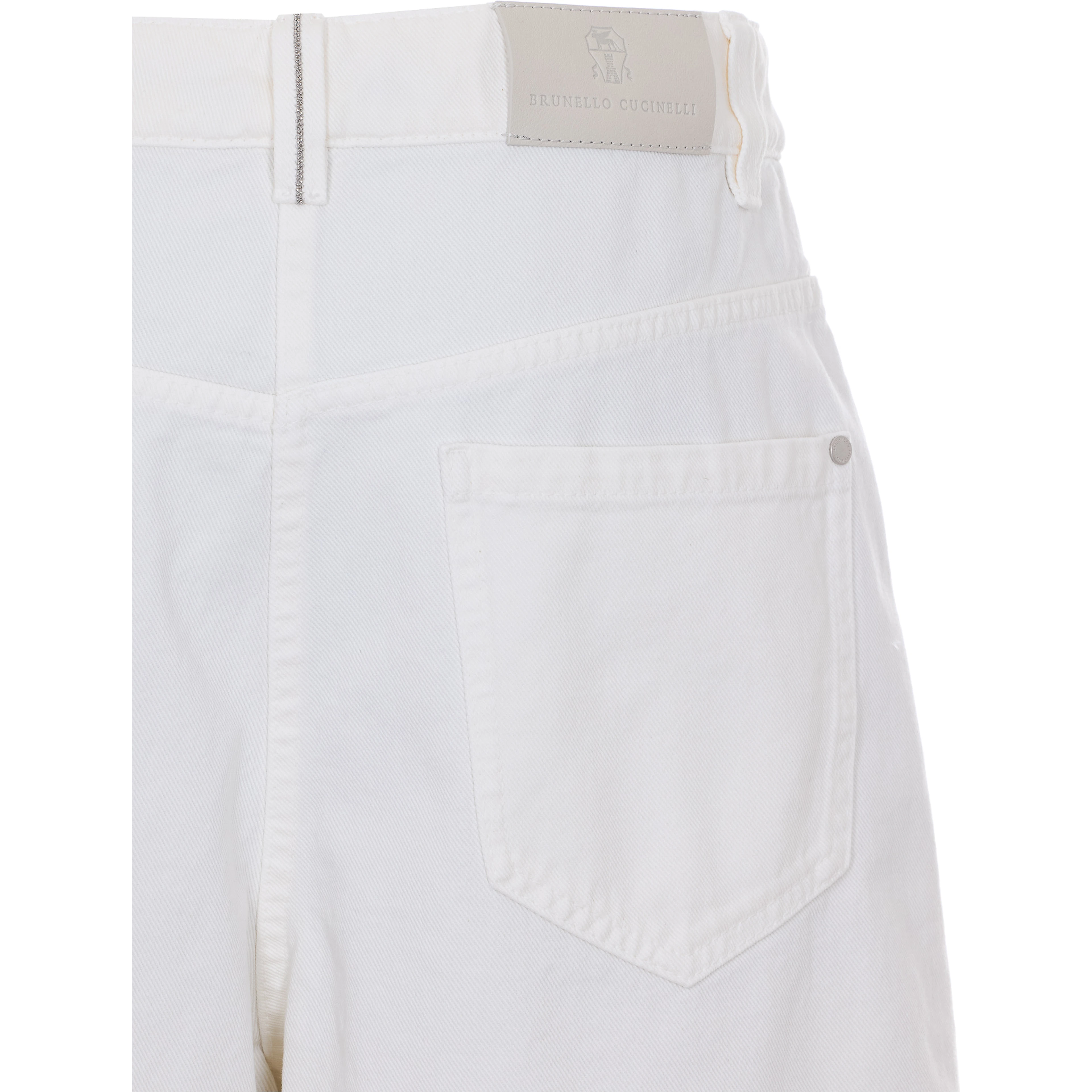 Brunello Cucinelli Trousers White