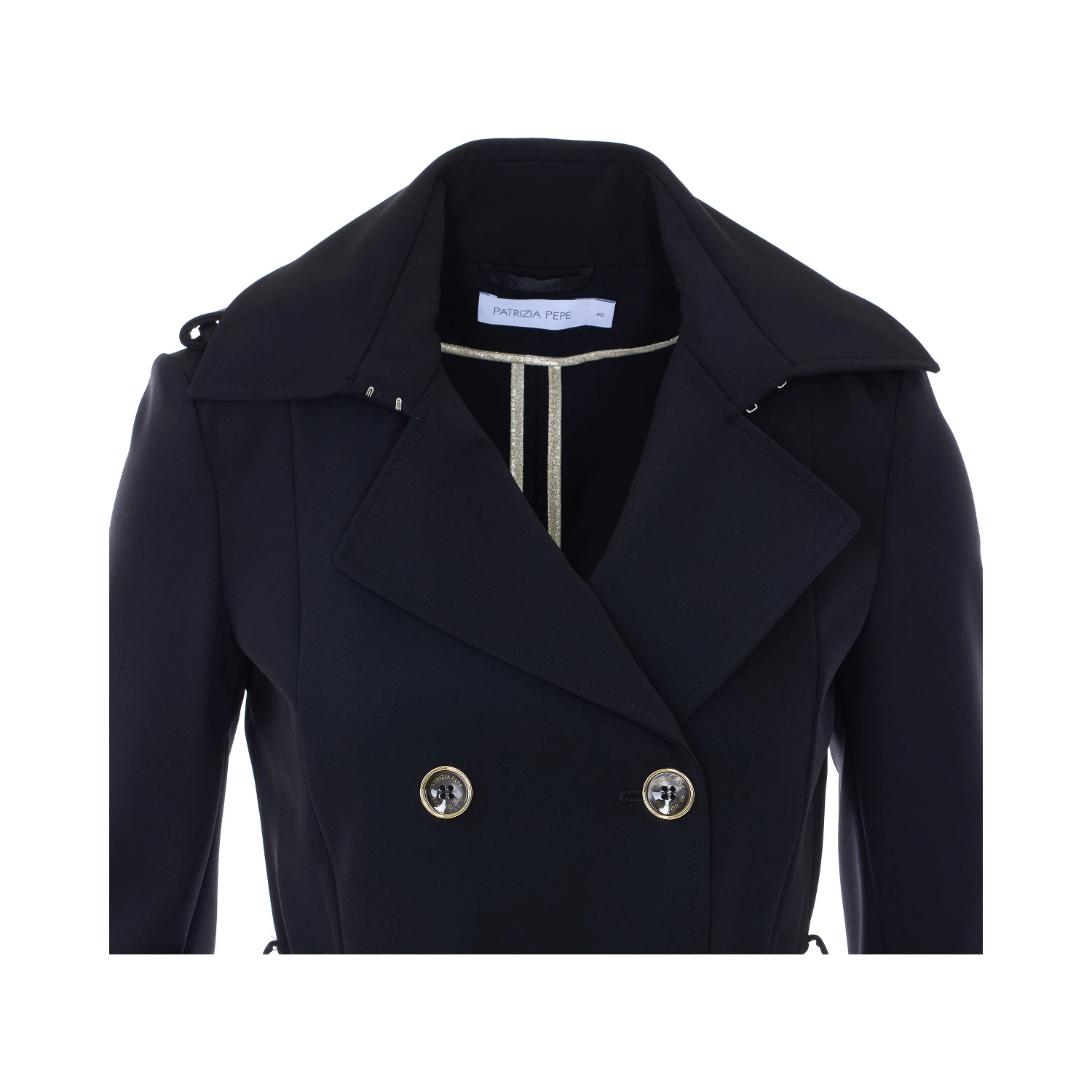 Patrizia Pepe Coats Black
