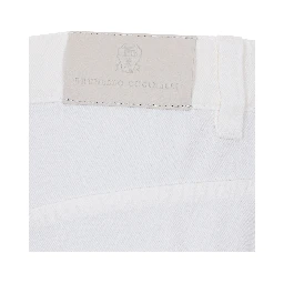 Brunello Cucinelli Trousers White