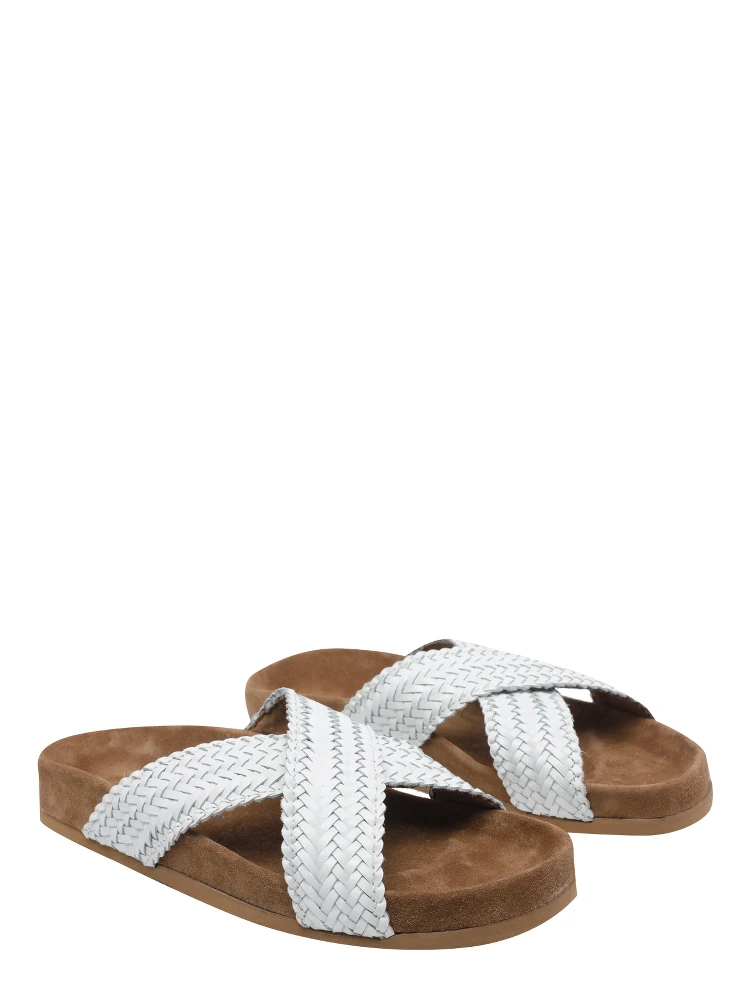 DRAGON DIFFUSION Sandals White alternative