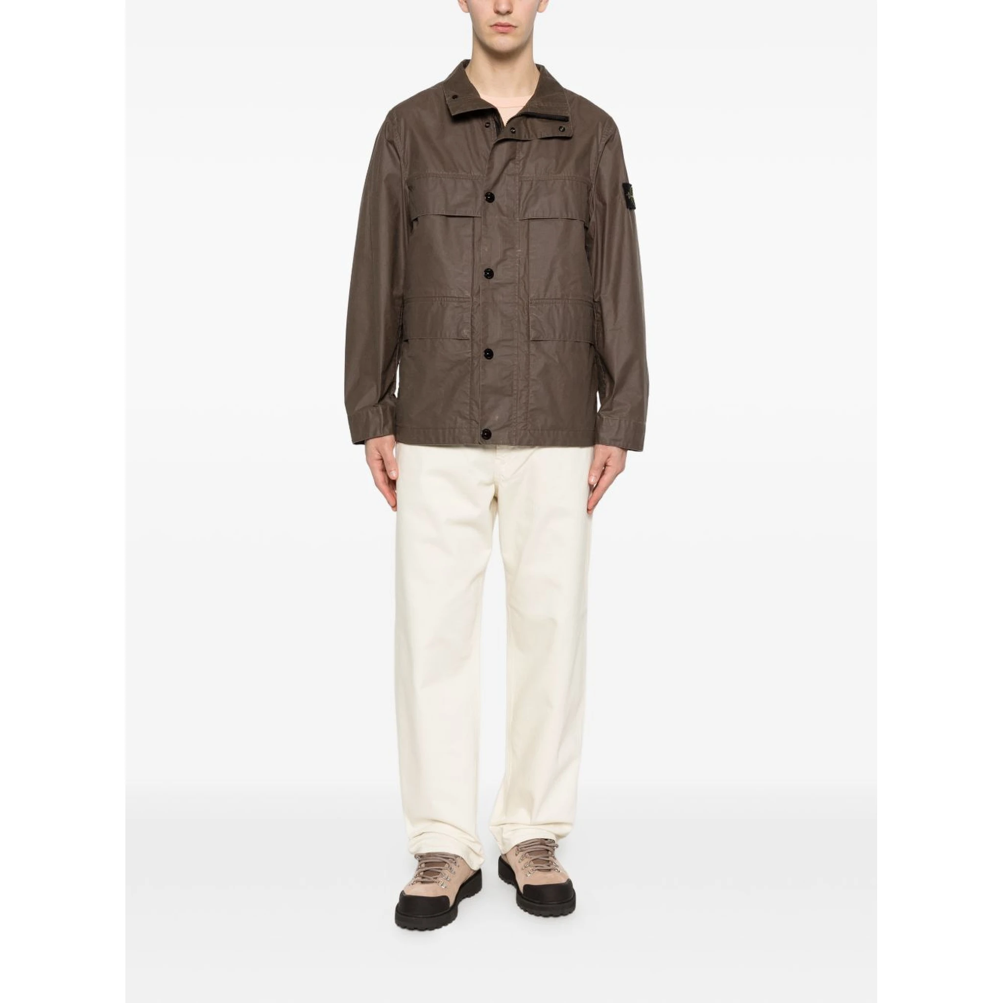 جاكيتات ستون آيلاند بنية اللون