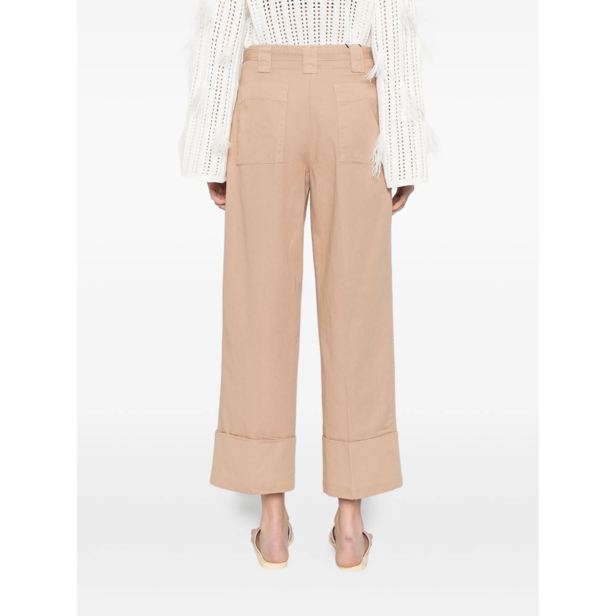 Twin-set Trousers Beige