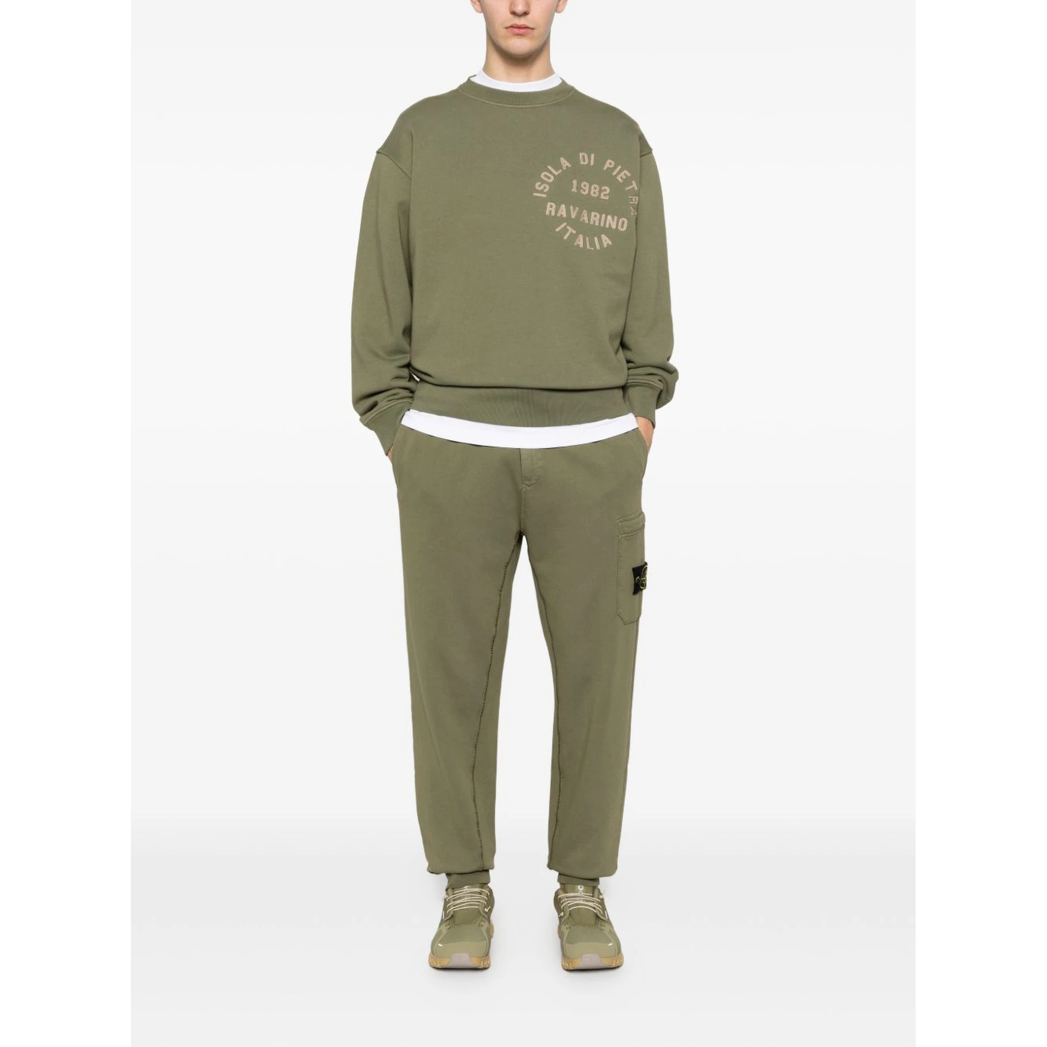 Stone Island Trousers Green