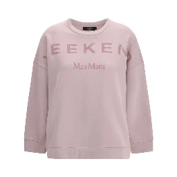 Purple Cotton Sweatshirt