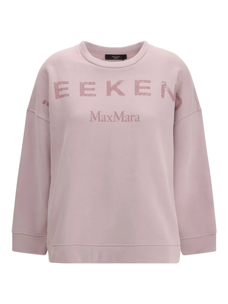 Purple Cotton Sweatshirt