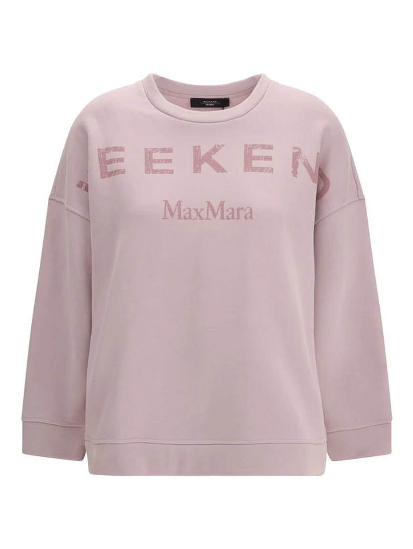Purple Cotton Sweatshirt