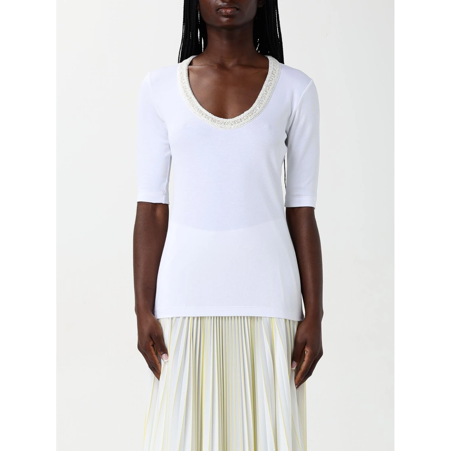 White Cotton T-Shirt