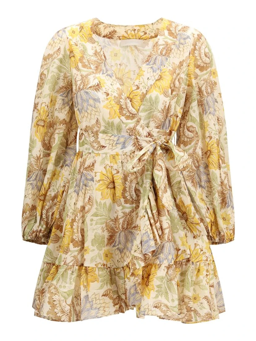 Bicolor Cotton Casual Dress