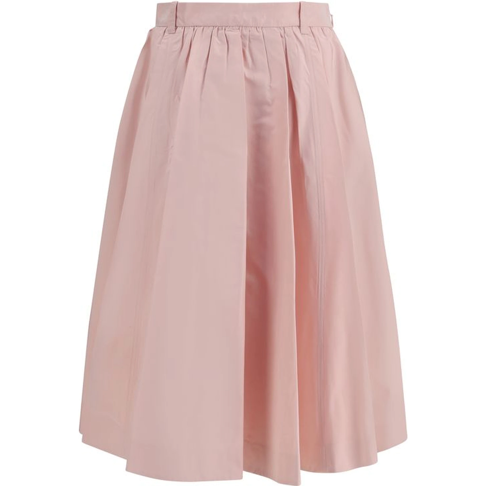 Multicolor Silk Long Skirt