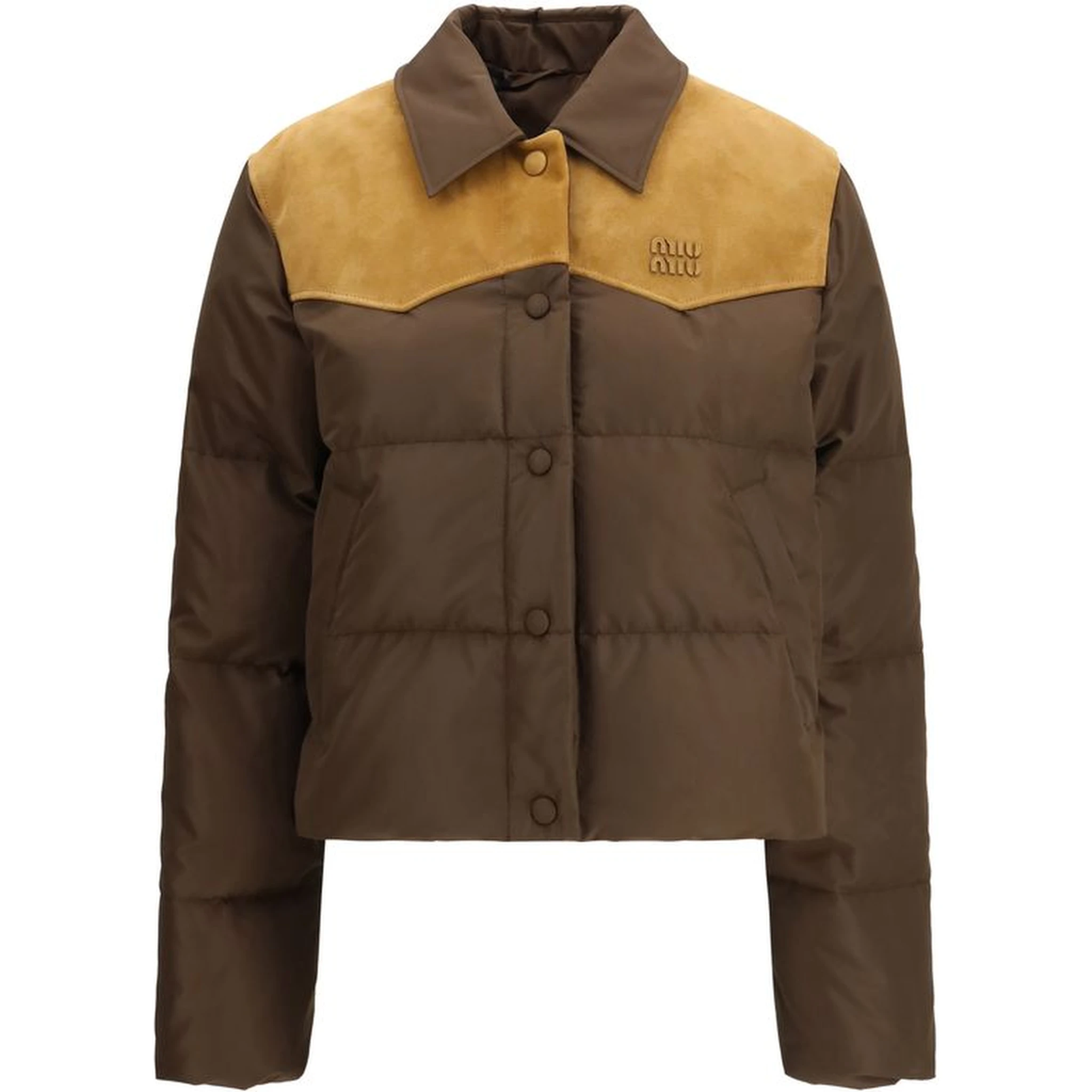 Brown Recycled Polyester Clothing