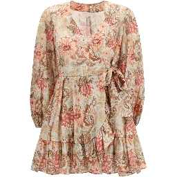 Multicolor Cotton Casual Dress
