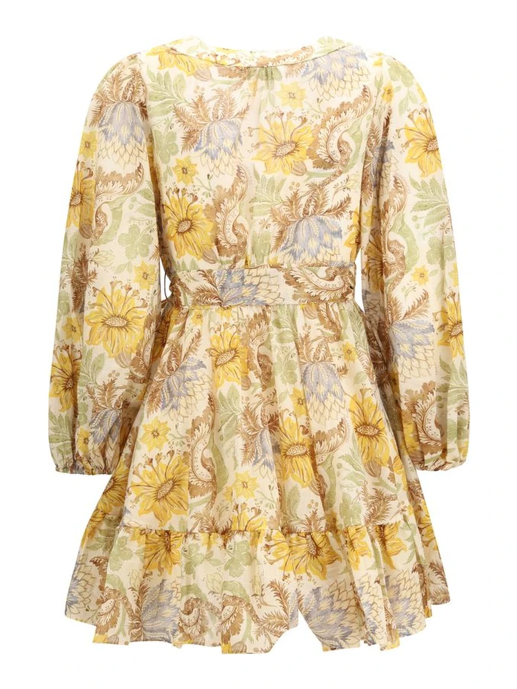 Bicolor Cotton Casual Dress alternative