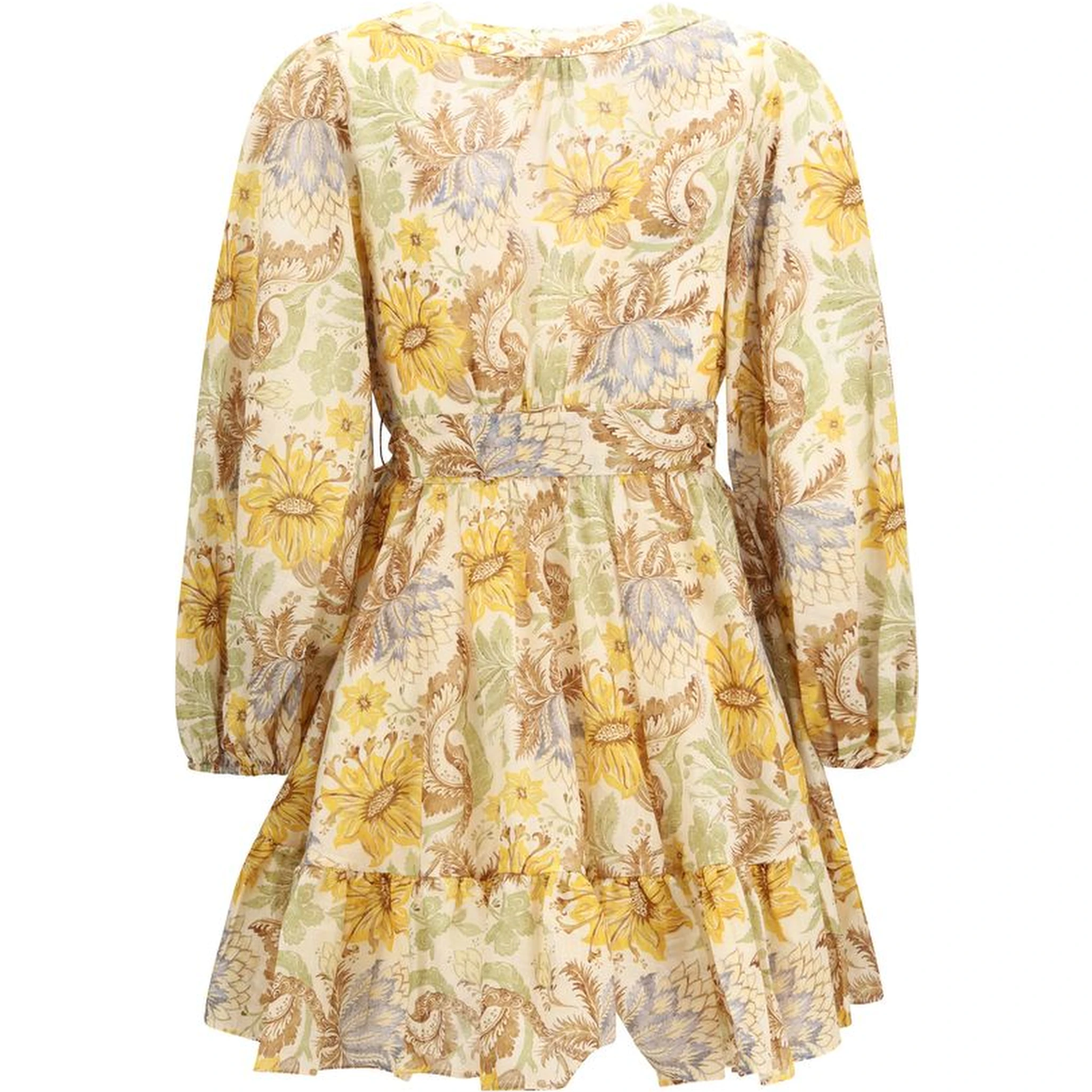 Bicolor Cotton Casual Dress