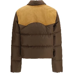 Brown Recycled Polyester Clothing