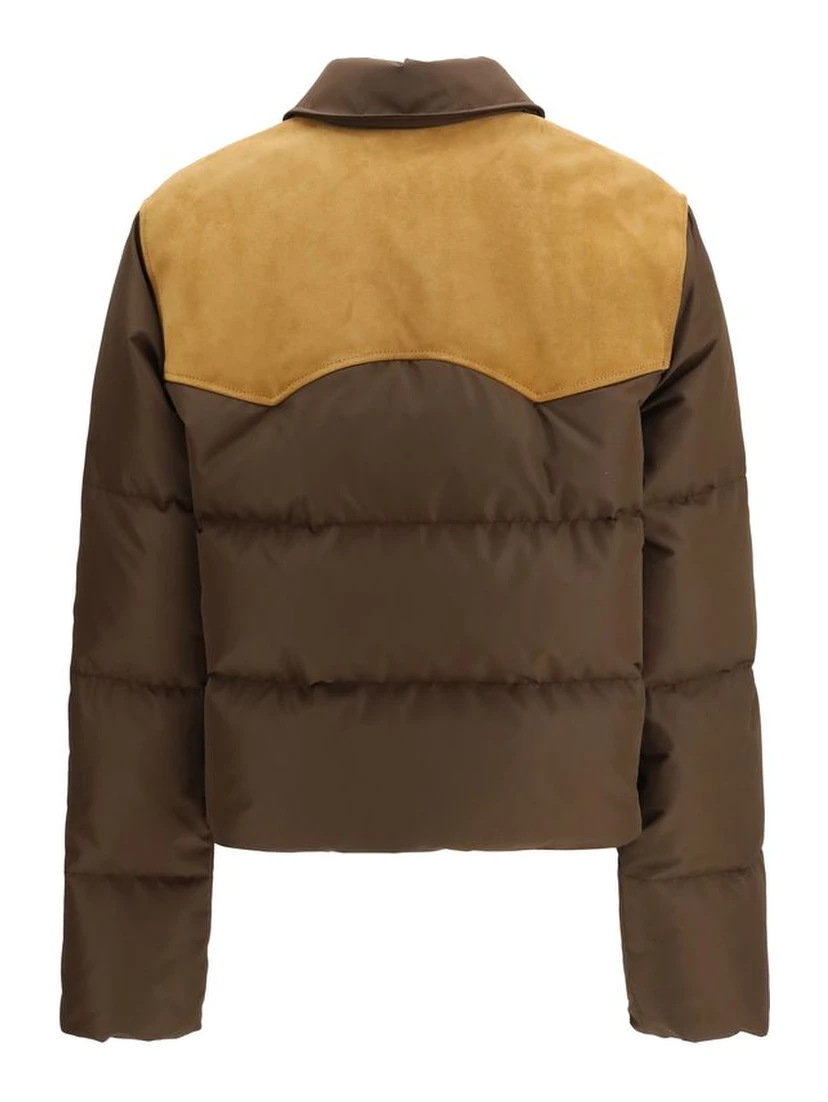 Brown Recycled Polyester Clothing