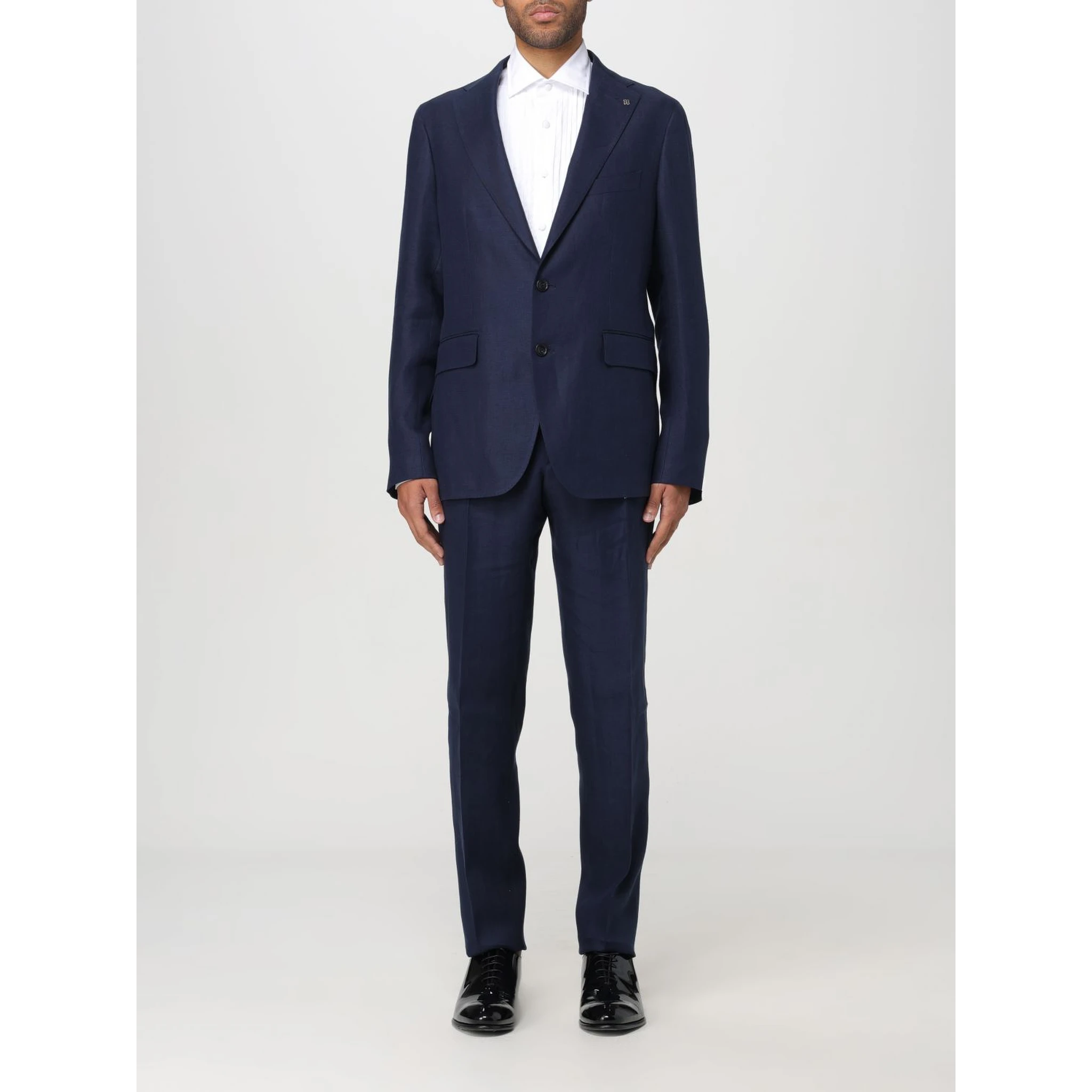 Multicolor Wool Two-Piece Suit