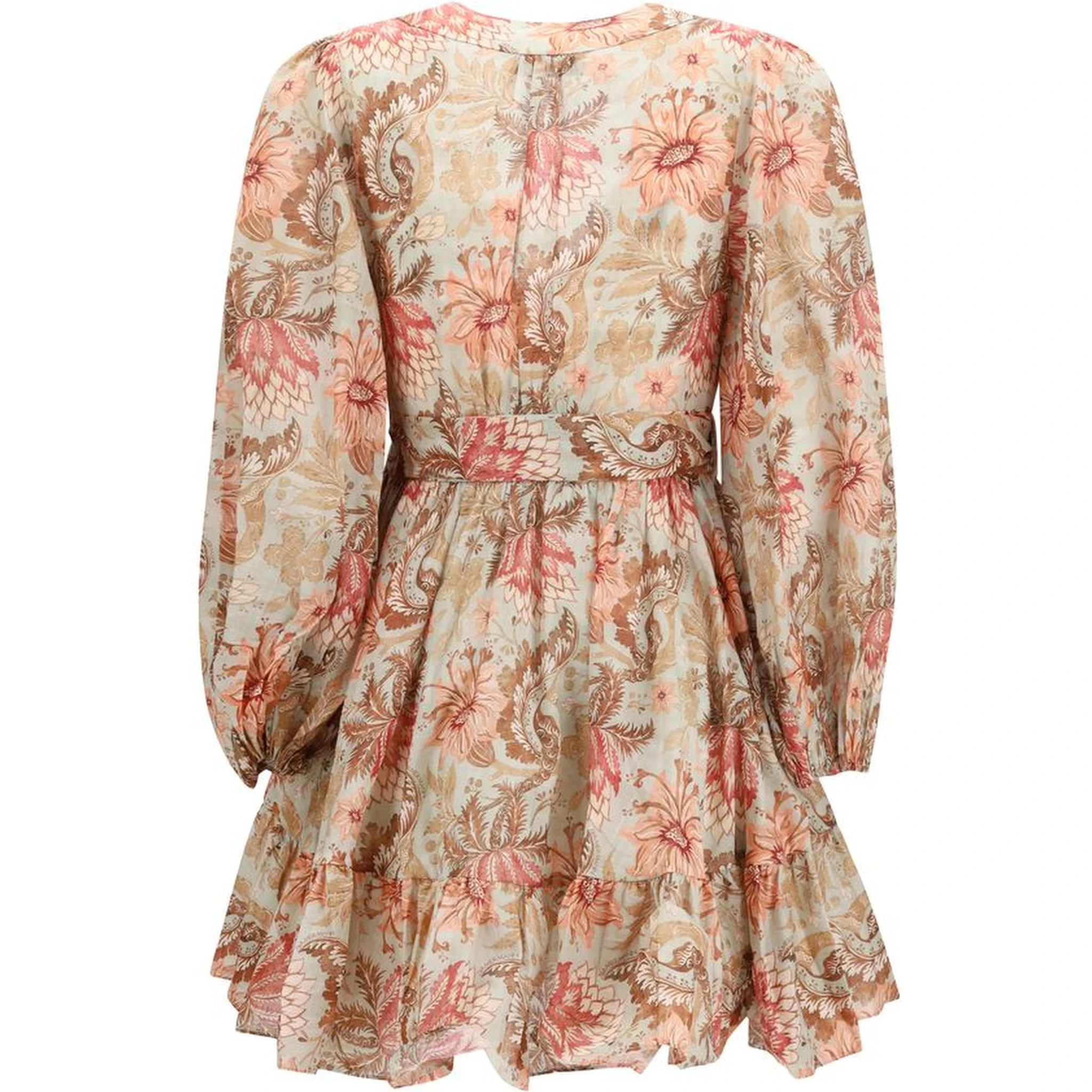 Multicolor Cotton Casual Dress