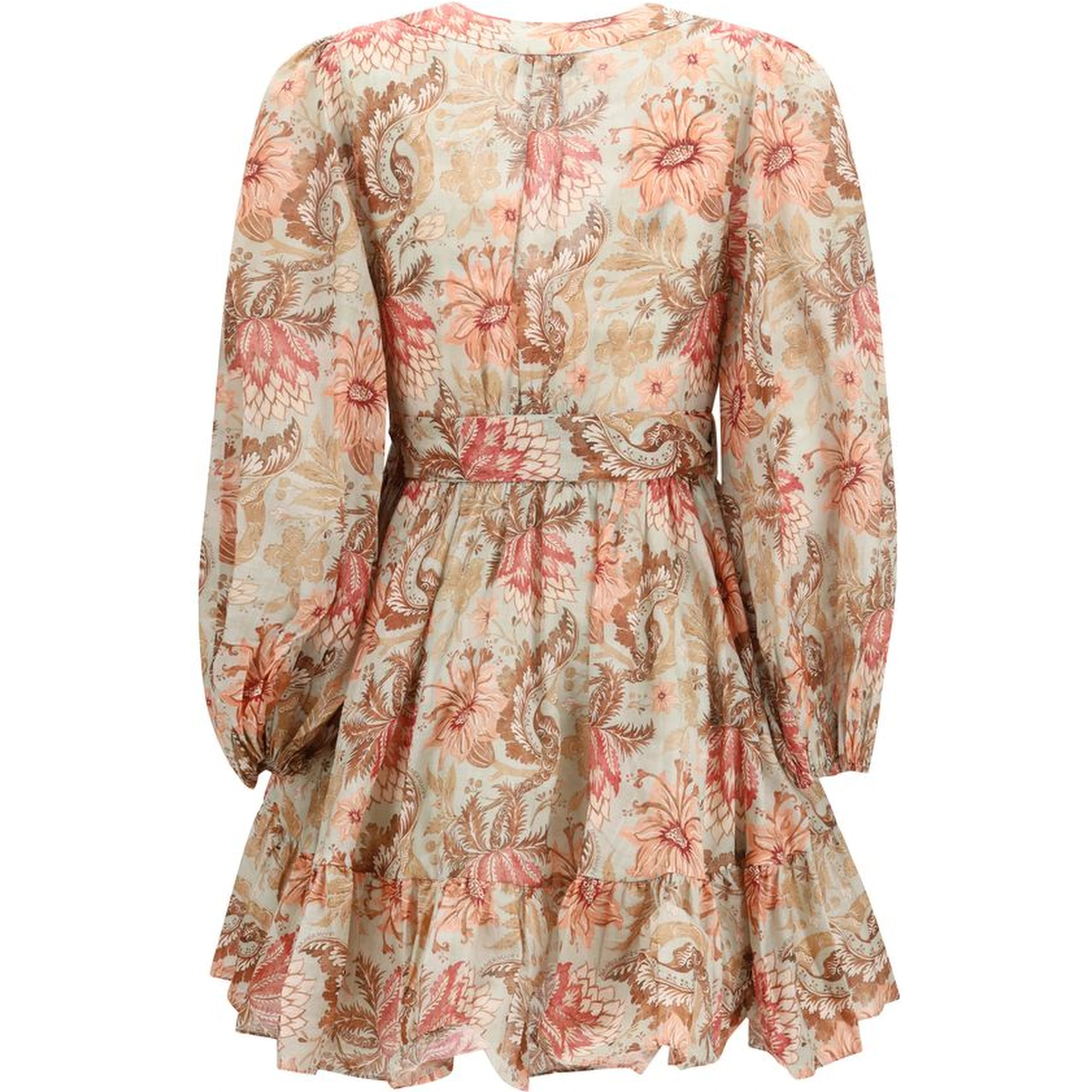 Multicolor Cotton Casual Dress