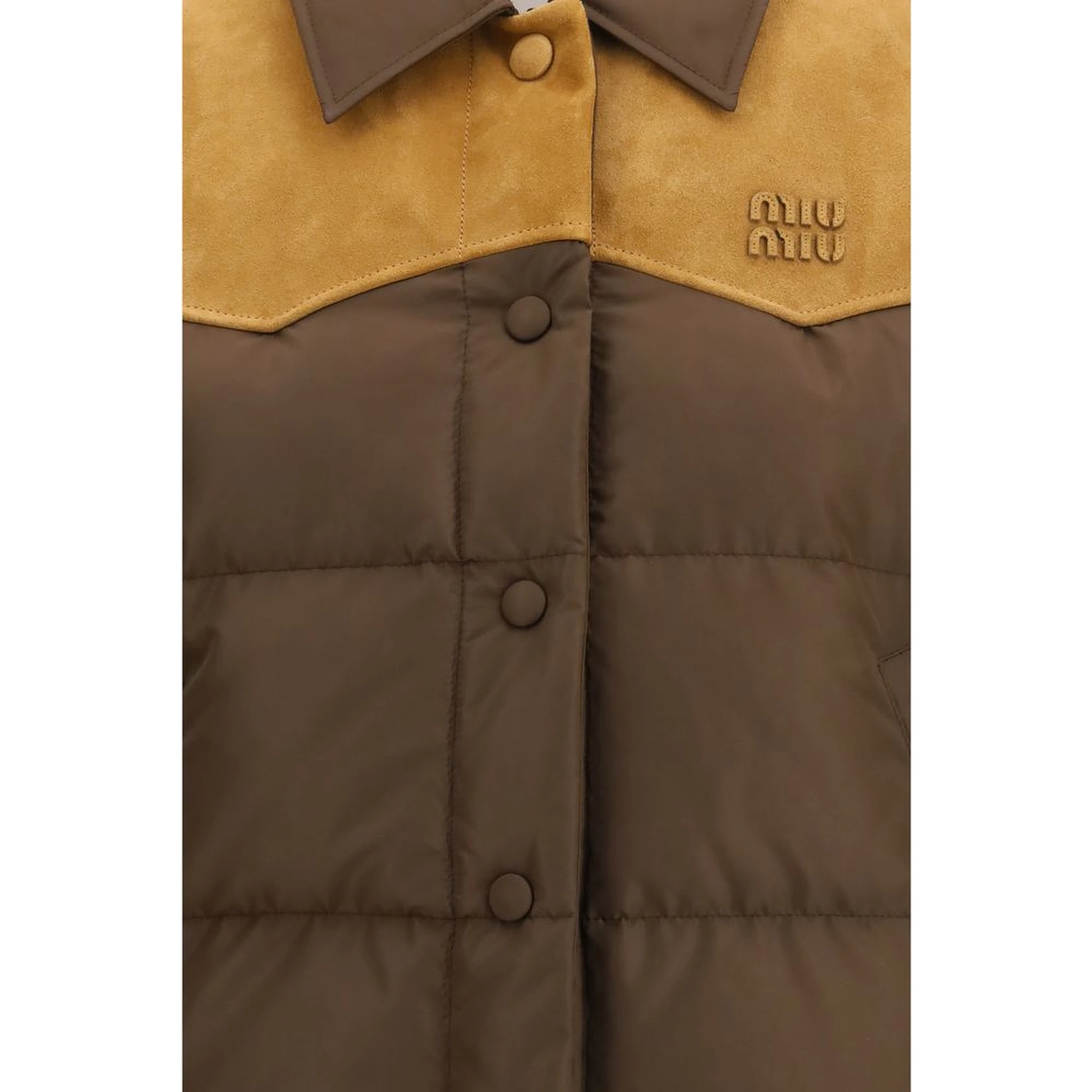 Brown Recycled Polyester Clothing