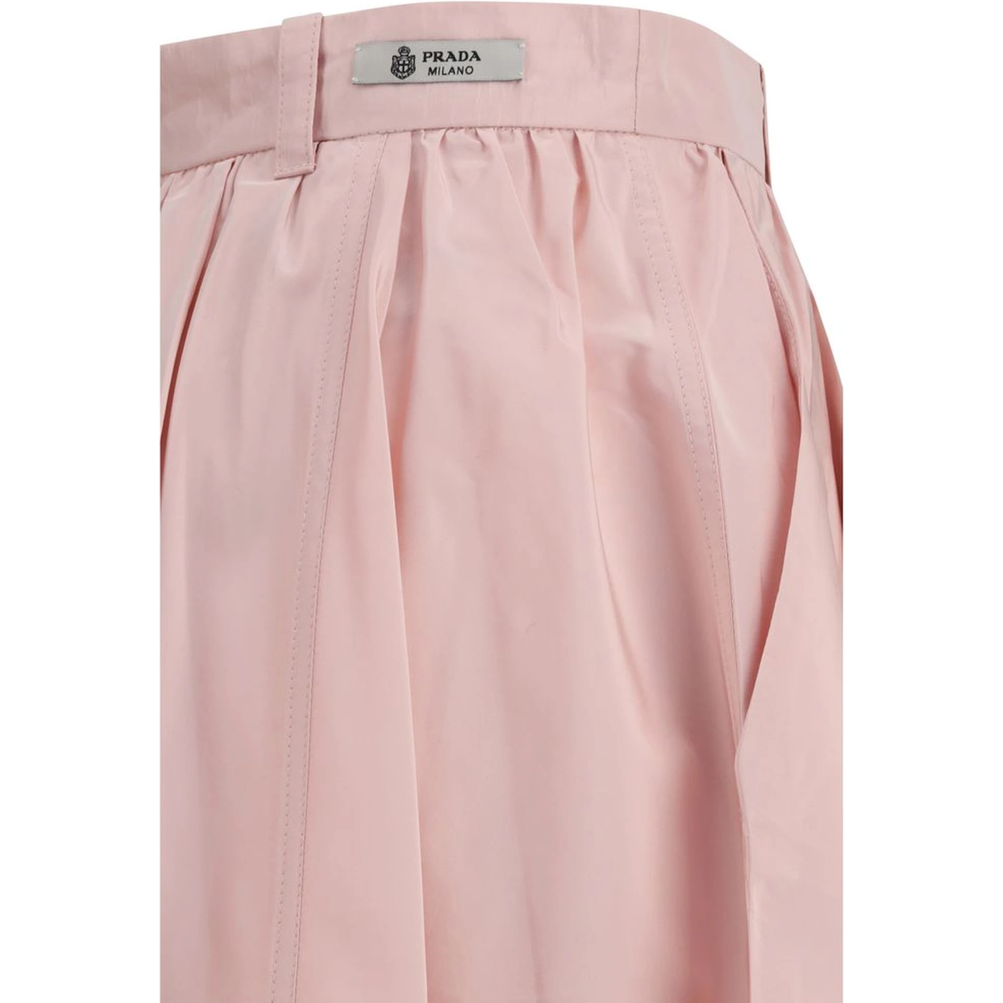 Multicolor Silk Long Skirt