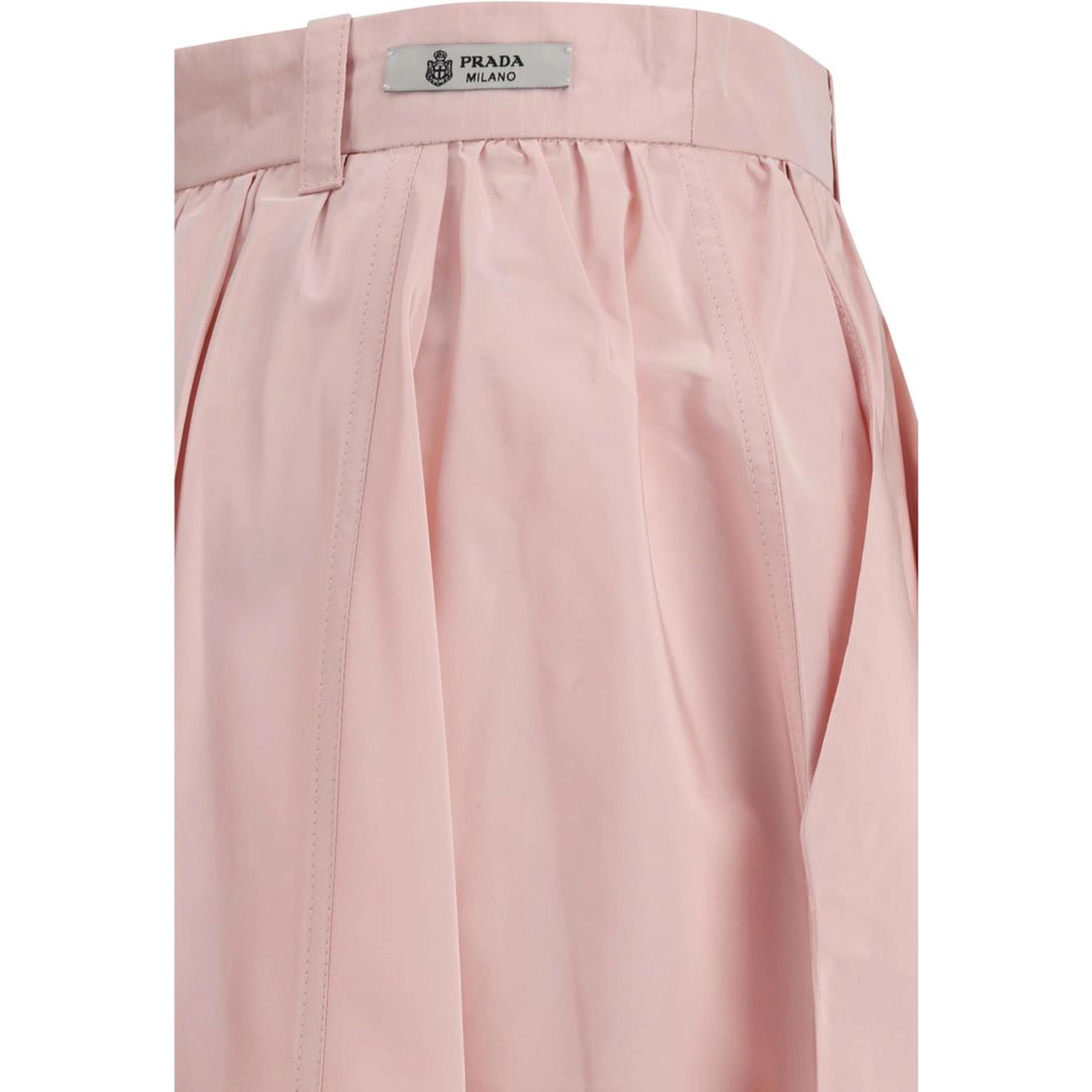 Multicolor Silk Long Skirt