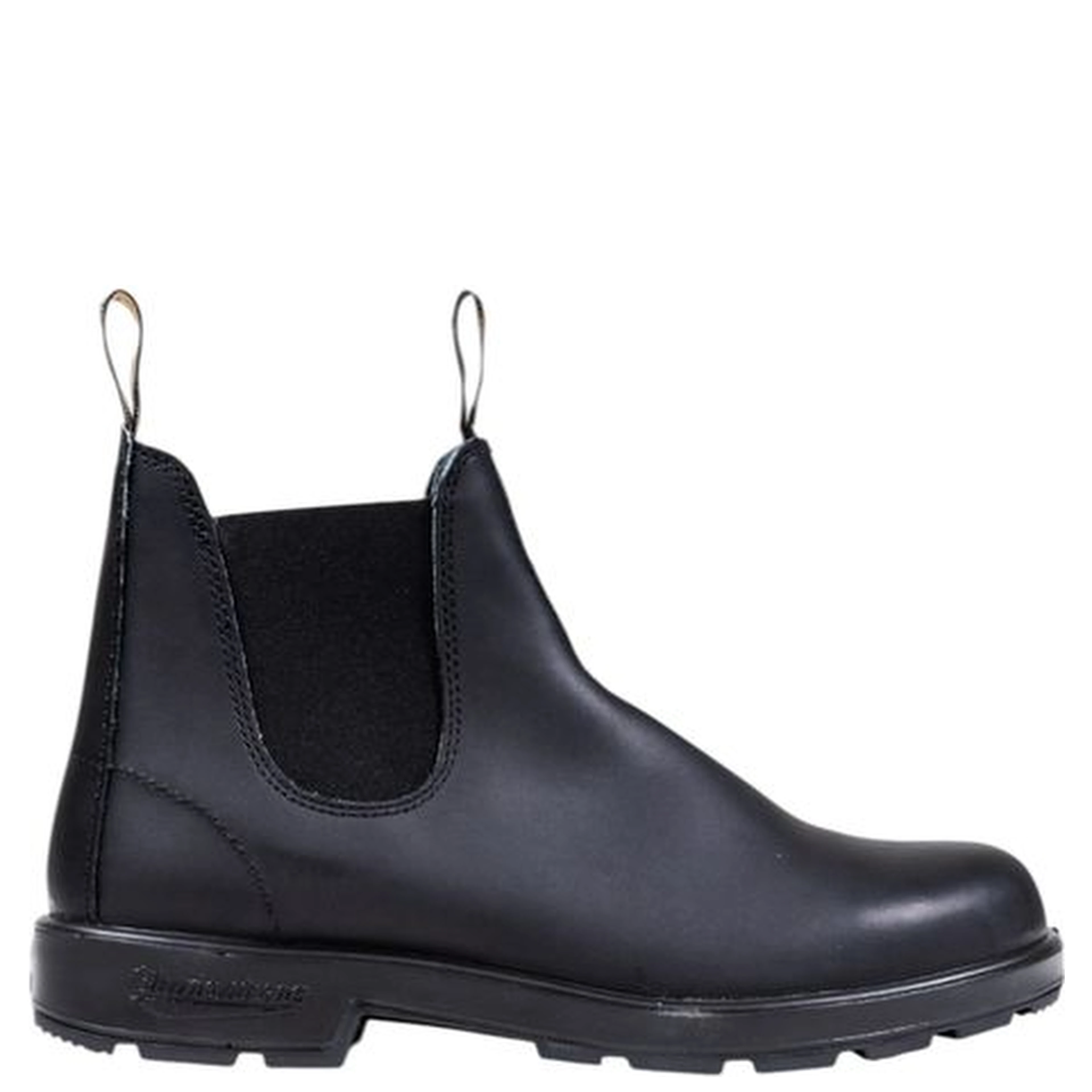Black Leather Ankle Boots