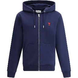 Blue Cotton Sweatshirt